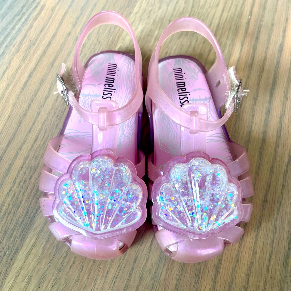 Mini Melissa Seashell Sandals